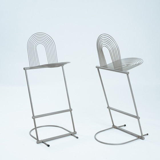 Image 1 of Herbert Jutta Ohl Stools For Rosenthal, 1980