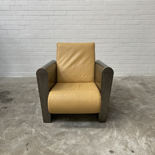 Design armchair steel