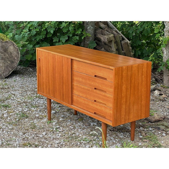 Image 1 of Vintage teak wood sideboard by Nils Jonnson for Troeds, Sweden 1950