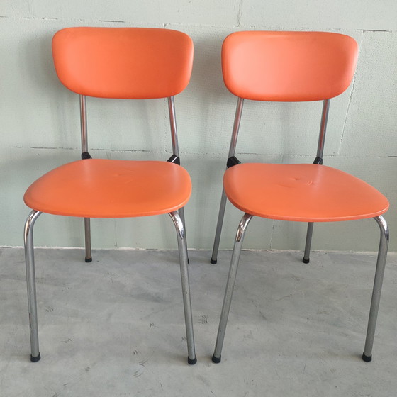 Image 1 of 1970s Brabantia Tube Chairs