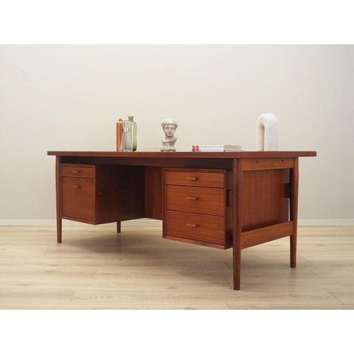 Vintage teak desk by Arne Vodder for Sibast, 1960s