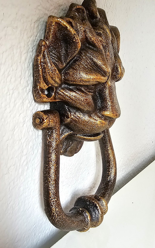 New Modern Door Knocker Lion's Head