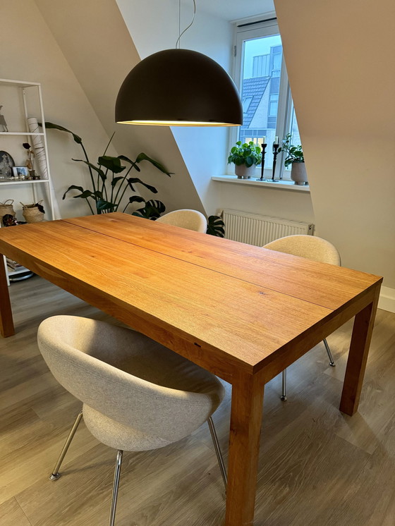 Image 1 of E15 Marlowe Oak Dining Table