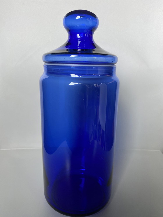 Image 1 of Cobalt Blue Jar