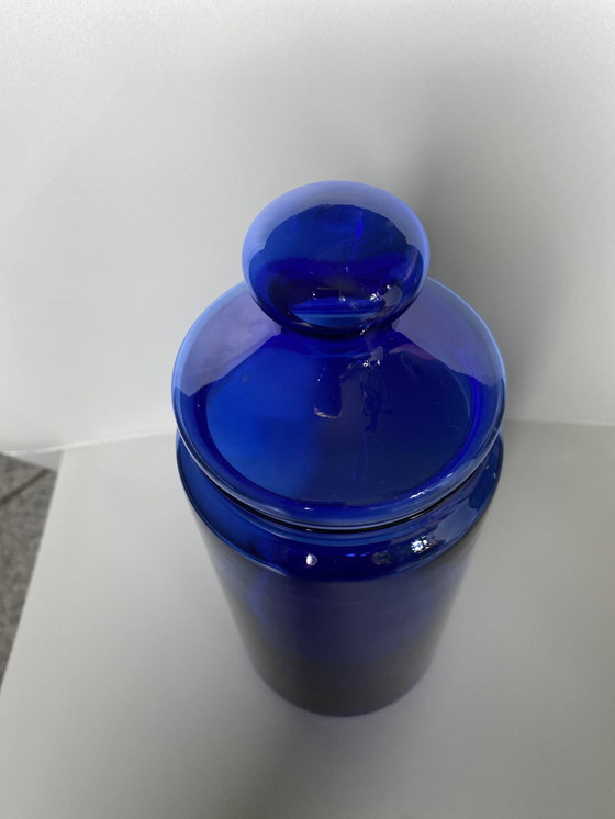 Image 1 of Cobalt Blue Jar