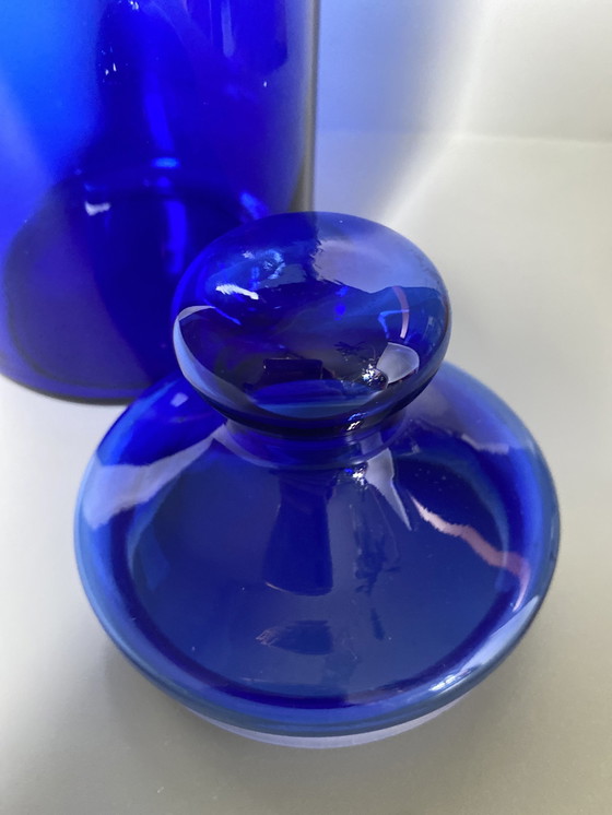 Image 1 of Cobalt Blue Jar