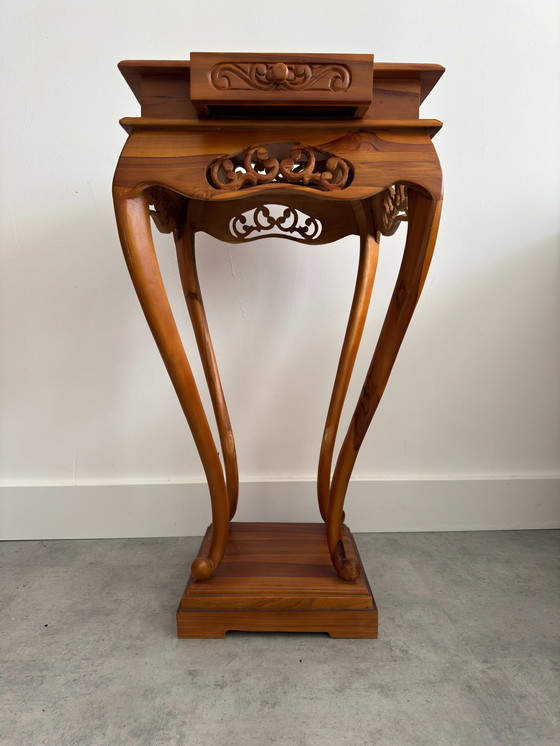 Image 1 of Mahogany Side Table