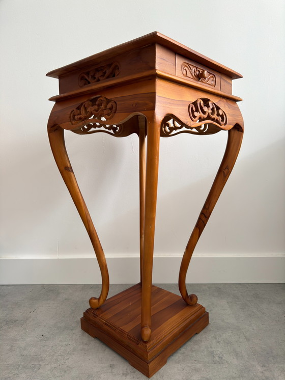 Image 1 of Mahogany Side Table