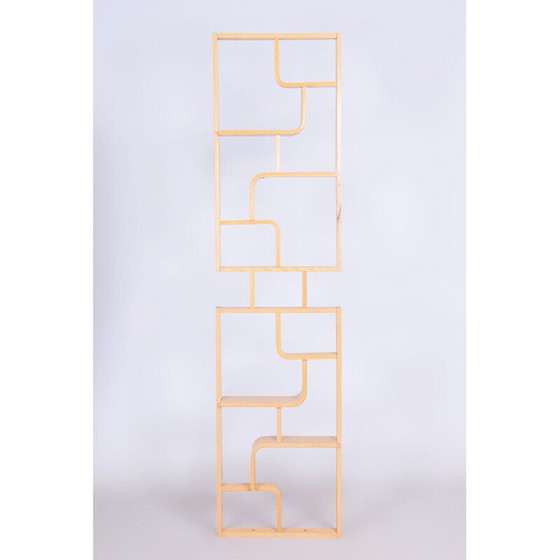 Image 1 of Pair of vintage maple dividers by Ludvik Volak for Drevopodnik Holesov, Czechoslovakia 1960