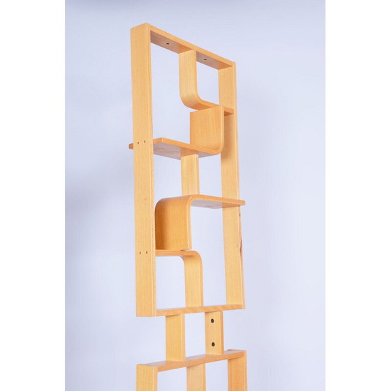 Image 1 of Pair of vintage maple dividers by Ludvik Volak for Drevopodnik Holesov, Czechoslovakia 1960