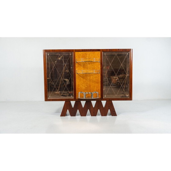 Image 1 of Vintage wooden bar, Italy 1950