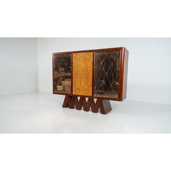 Image 1 of Vintage wooden bar, Italy 1950