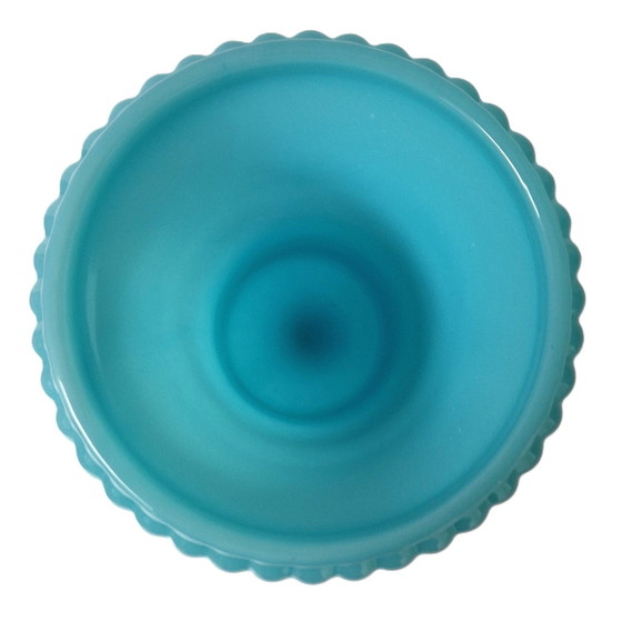 Image 1 of Lindshammar - Opaline Vase "Antik" By Gunnar Ander