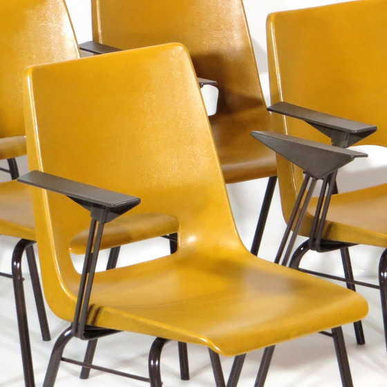 Image 1 of 6 sedie vintage Ahrend de Cirkel