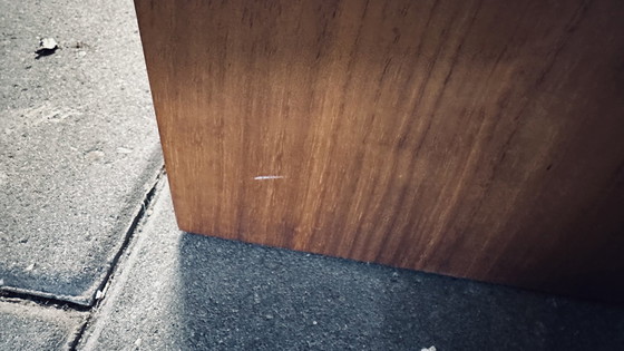 Image 1 of Walnut Salon TV Table