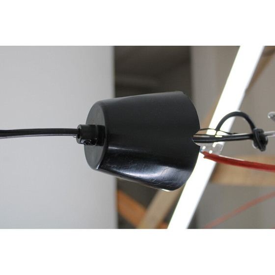 Image 1 of Lampadario in vetro vintage, Italia 1970