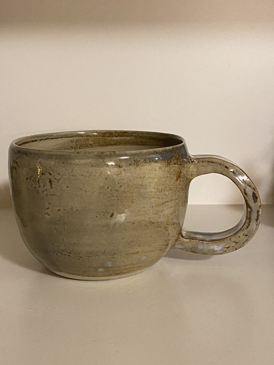 Image 1 of Tazza e ciotola in ceramica fatte a mano