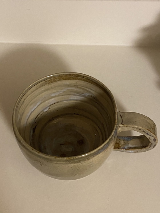 Image 1 of Tazza e ciotola in ceramica fatte a mano