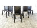 Carlo Bartoli dining chairs for Matteo Grassi, set of 6 - 1980s