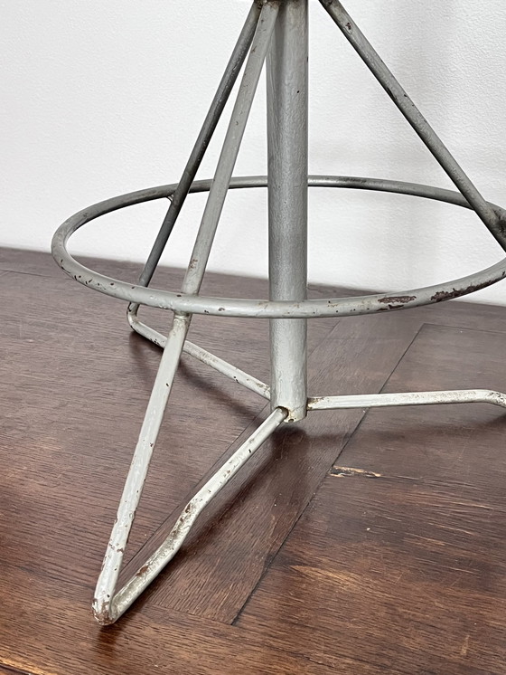 Image 1 of  Scandinavian industrial stool Nordiska Kompaniet