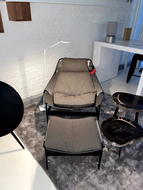 Image 1 of Rolf Benz armchair + ottoman