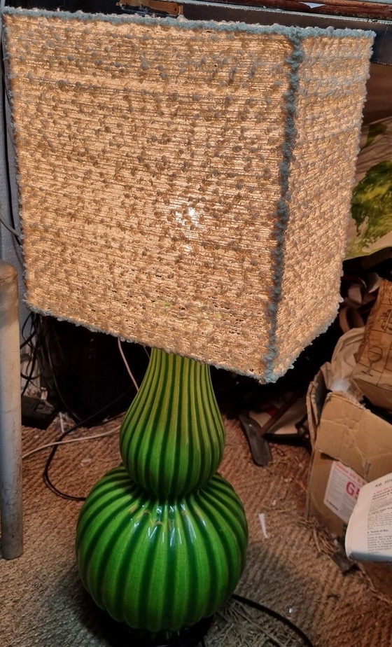 Image 1 of Lampada vintage in ceramica smaltata del 1970
