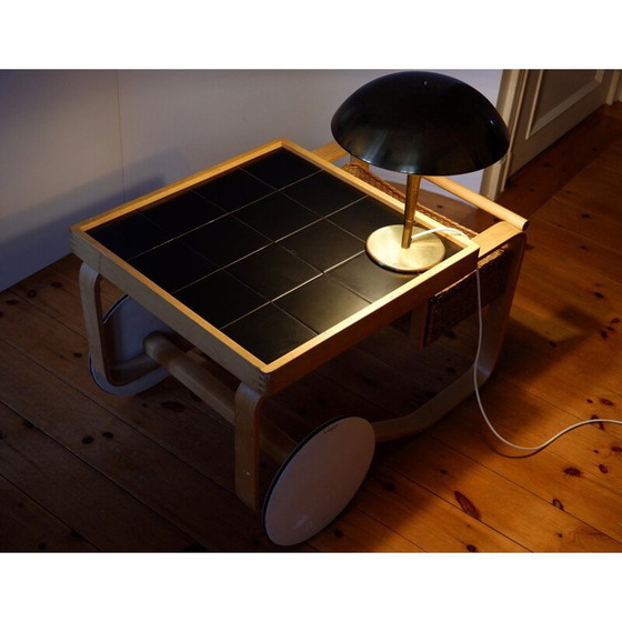 Image 1 of Vintage birch tea cart model 900 by Alvar Aalto for Huonekalu- ja rakennustyötehdas, 1937