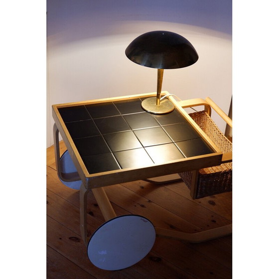 Image 1 of Vintage birch tea cart model 900 by Alvar Aalto for Huonekalu- ja rakennustyötehdas, 1937