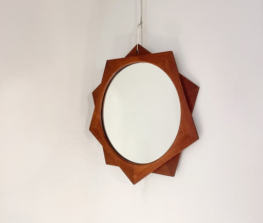 Wall Mirror " Mira" By Ico Parisi For Stildomus, Italy, 1950S