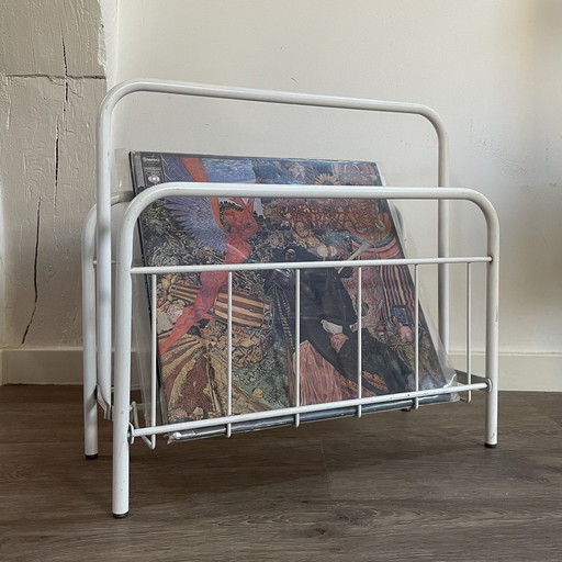 Vintage Record Rack / Reading Rack