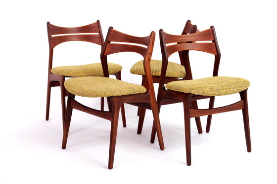 Image 1 of Dining table chairs Erik Buch