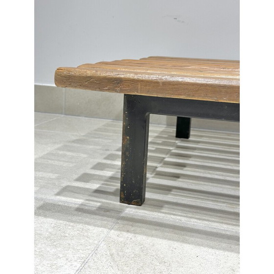 Image 1 of Vintage Cansado bench by Charlotte Perriand