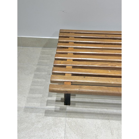 Image 1 of Vintage Cansado bench by Charlotte Perriand