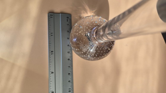 Image 1 of Vintage Blown Glass Vase, Probably From Ekenäs, Sweden 1950