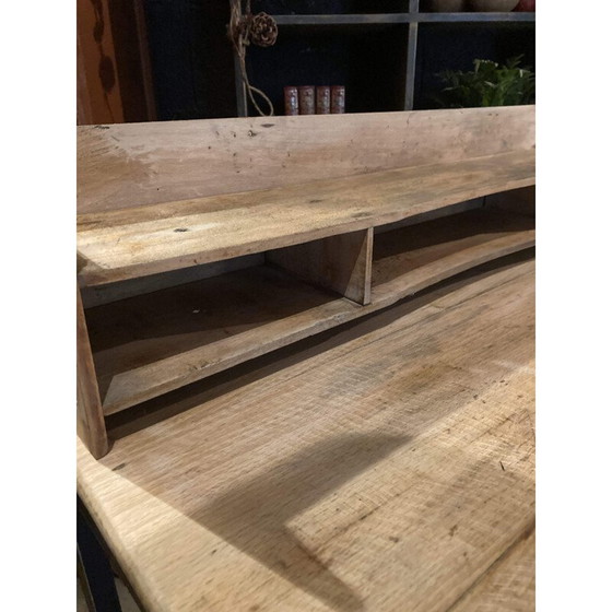 Image 1 of Vintage beechwood desk