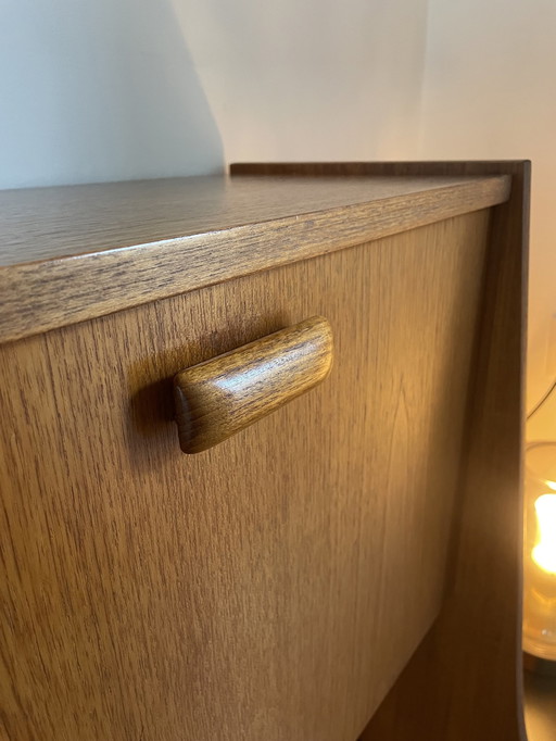 Vintage High-board Mid-Century Modern Teak