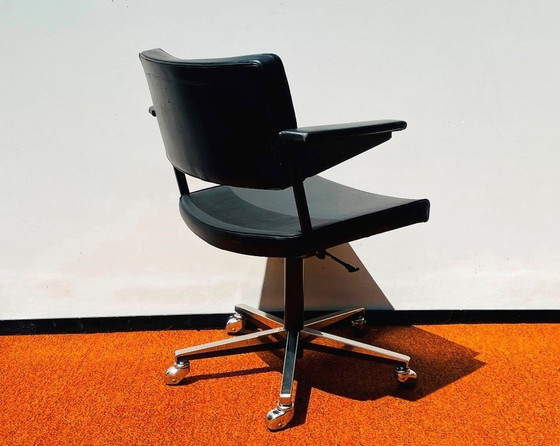 Image 1 of Gispen Desk Arm Chair. Vintage 60S