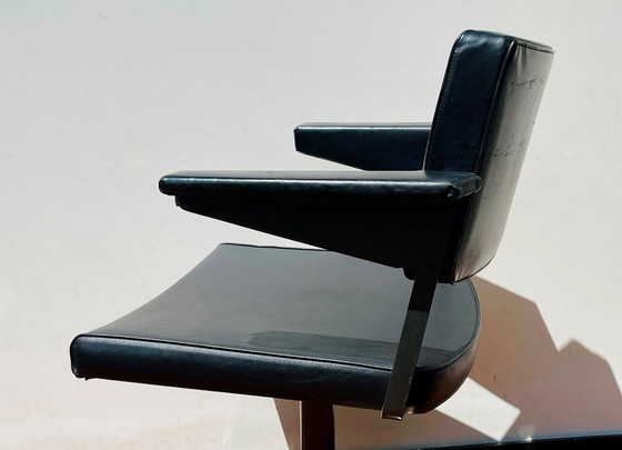 Image 1 of Gispen Desk Arm Chair. Vintage 60S