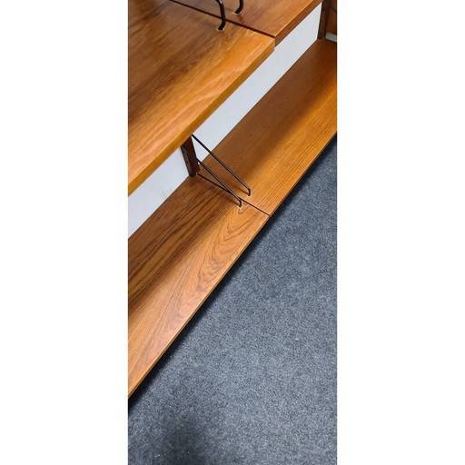 Mobile da parete in teak vintage