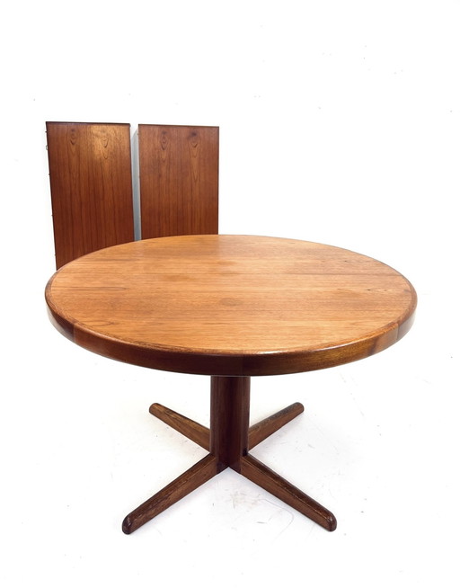 Table de salle à manger à rallonge, H.W. Klein, Bramin 1960s