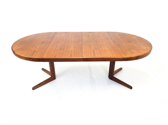 Image 1 of Table de salle à manger à rallonge, H.W. Klein, Bramin 1960s