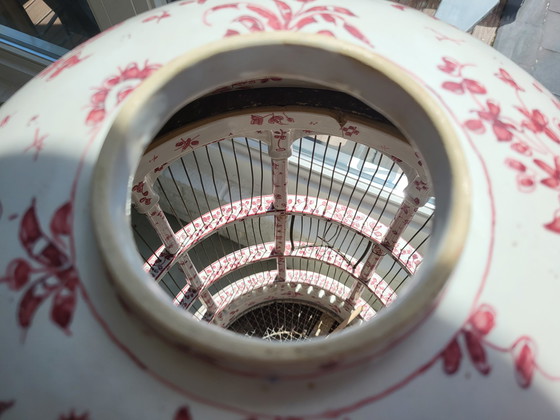 Image 1 of Vintage porcelain bird cage