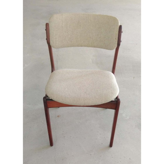 Image 1 of Set of 4 vintage chairs by Oddense Maskinsnedkeri Erik Buch Danish