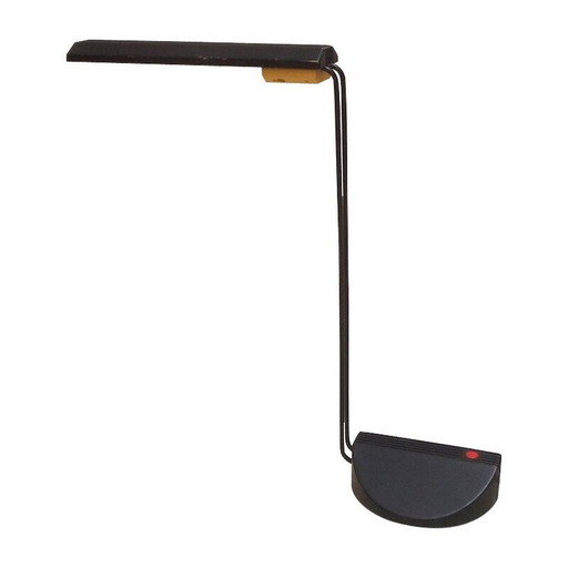 Vintage desk lamp in cast aluminum by Barbieri and Marianelli, 1980