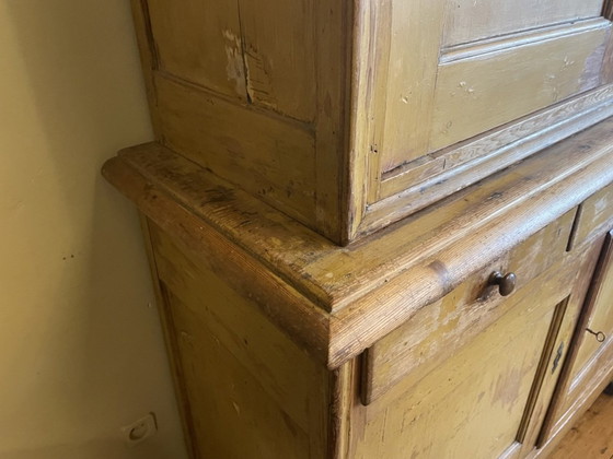 Image 1 of Atmospheric Unique Cupboard Dinner Cupboard Kitchen Cupboard Display Case French