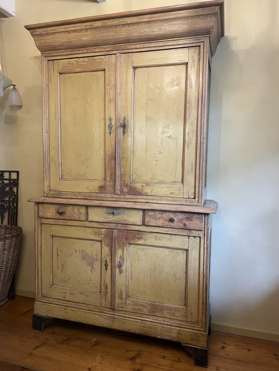 Image 1 of Atmospheric Unique Cupboard Dinner Cupboard Kitchen Cupboard Display Case French