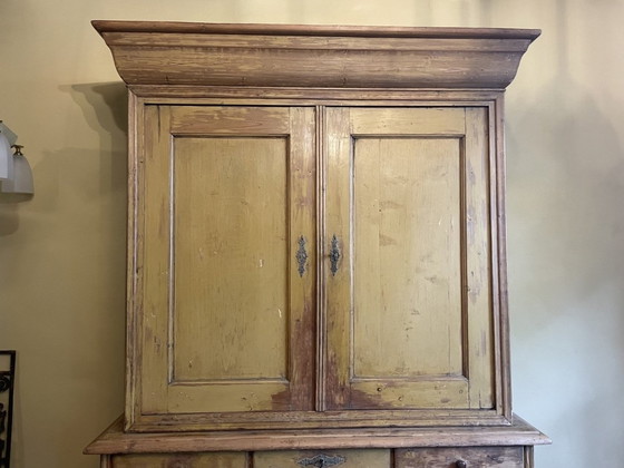 Image 1 of Atmospheric Unique Cupboard Dinner Cupboard Kitchen Cupboard Display Case French