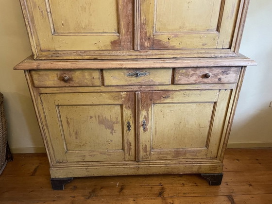 Image 1 of Atmospheric Unique Cupboard Dinner Cupboard Kitchen Cupboard Display Case French