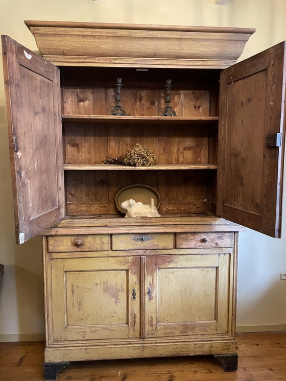 Image 1 of Atmospheric Unique Cupboard Dinner Cupboard Kitchen Cupboard Display Case French