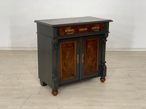 Wilhelminian style chest of drawers hall cupboard around 1900